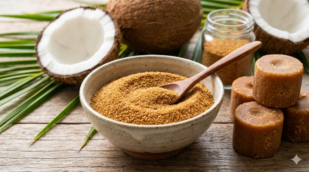 why coconut sugar GI varies