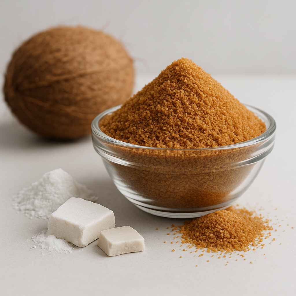 Phosphate and carbonate buffer contributions from mineral salts in pH buffering coconut sugar analysis