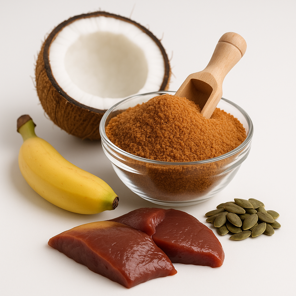 Potassium, Iron, and Zinc in Coconut Sugar